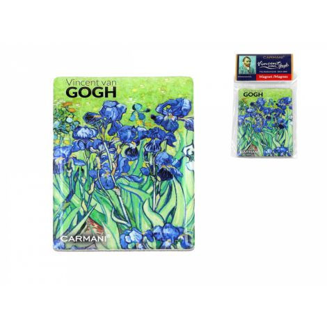 Magnes Carmani 5x7cm V. van Gogh, Irysy